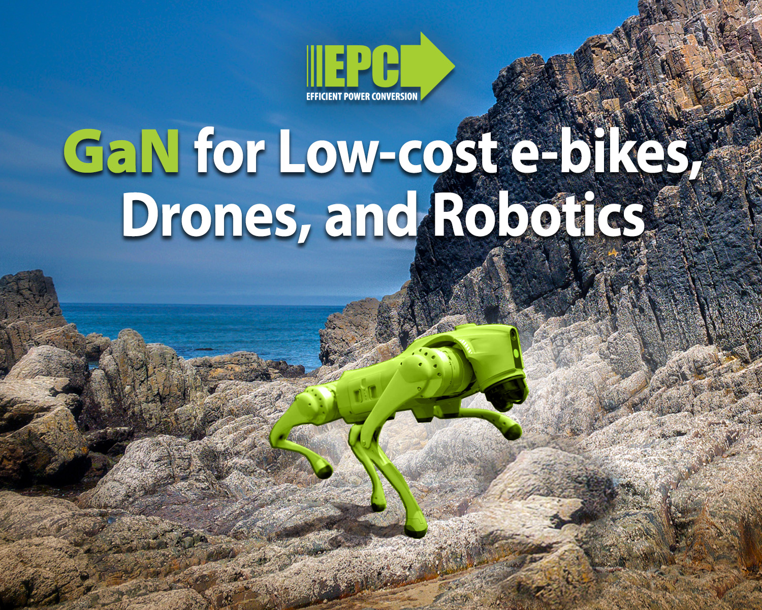 GaN for Low-cost e-bikes, Drones, and Robotics